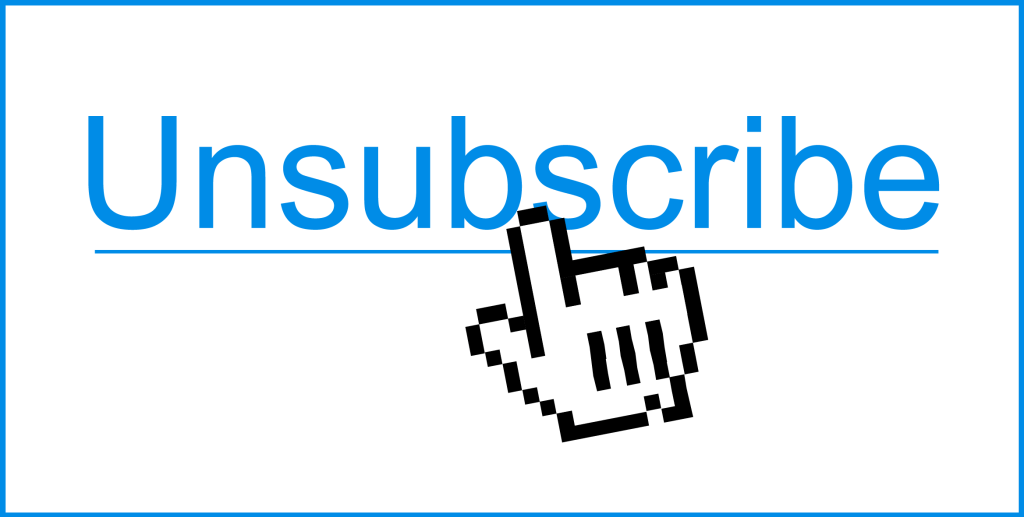 Image result for unsubscribe